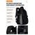 preiswerte Kinder- und Teenager-Rucksäcke-Mehrfarbiger Schülerrucksack, geräumiger, wasserabweisender Polyester-Schulrucksack mit mehreren Fächern für Jungen und Mädchen, leichter Reiserucksack für Schule, Campus und Alltag