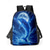 baratos Mochilas para Crianças e Adolescentes-Mochila infantil com estampa de golfinho, conjunto leve de poliéster para escola, com lancheira inclusa. &amp;Estojo para lápis, conjunto de 5 peças com vários bolsos e grande capacidade, ideal para o