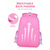 preiswerte Kinder- und Teenager-Rucksäcke-3-teiliges Rucksackset für Mädchen mit Sternenmuster, wasserabweisendes Polyester, großer Stauraum, mehrere Fächer, inklusive Lunchtasche und Federmäppchen &amp;Gepolsterte Tragegurte für Schule,