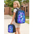abordables Mochilas para Niños y Adolescentes-Conjunto de mochila infantil con estampado floral de unicornio, mochila escolar ligera de poliéster con bolsa para el almuerzo. &amp;Estuche para lápices, juego de 5 piezas con múltiples bolsillos y gran