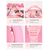 preiswerte Kinder- und Teenager-Rucksäcke-Mädchen-Rucksack-Set mit Graffiti-Print, 2-teilig, verschiedene Farben, leichter, wasserabweisender Polyester-Schulrucksack mit Federmäppchen, geräumiger Rucksack mit vielen Fächern für den Schulstart