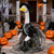 halpa Vaatteet ja asusteet-Halloween-kuistin hanhiasut puutarhakoristeet, hienot noitateemaiset hanhikankaasta tehdyt halloween-koristeet, sisältävät 1 *asun &amp;1*on &amp;1*luuta