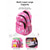 cheap Kids &amp; Teen Backpacks-Girls Bunny Backpack, Cute Rabbit School Bag Water-Resistant Polyester Large Capacity Multi-Compartment Bookbag for Elementary School &amp; Back to School