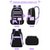 preiswerte Kinder- und Teenager-Rucksäcke-3-teiliges Rucksack-Set mit Schleife für Mädchen, verschiedene Farben, leichter Polyester-Schulrucksack mit Lunchtasche &amp;Federmäppchen, geräumiger Rucksack mit mehreren Fächern und Gepäckgurt für den