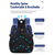 cheap Kids &amp; Teen Backpacks-Kids Backpack Set for Boys Girls, Waterproof Polyester School Bag with Lunch Bag &amp; Pencil Case, Large Capacity Multi-Compartment Bookbag, Reflective Strips, Multi-Color for School Travel
