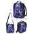 abordables Mochilas para Niños y Adolescentes-Conjunto de mochila infantil con estampado de gato galáctico, mochila escolar ligera de poliéster con bolsa para el almuerzo. &amp;Estuche para lápices, juego de 5 piezas con múltiples bolsillos y gran