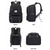 baratos Mochilas para Crianças e Adolescentes-Mochila escolar, várias cores, resistente à água, em poliéster, com alça para bagagem, mochila grande com vários compartimentos para livros, ideal para volta às aulas, faculdade e viagens. &amp;uso diário