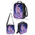 abordables Mochilas para Niños y Adolescentes-Conjunto de mochila infantil con estampado de gato y luna, mochila escolar ligera de poliéster con bolsa para el almuerzo. &amp;Estuche para lápices, juego de 4 piezas con múltiples bolsillos y gran