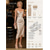 economico Sandali con tacco-Sandali da donna trasparenti con doppio cinturino metallico argento, tacco alto a blocco spesso e trasparente, perfetti per cocktail party, serate e vacanze.
