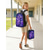 abordables Mochilas para Niños y Adolescentes-Conjunto de mochila infantil con diseño de bruja y gato bajo un cielo estrellado, mochila escolar ligera de poliéster con bolsa para el almuerzo. &amp;Estuche para lápices, juego de 5 piezas con múltiples