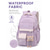 abordables Mochilas para Niños y Adolescentes-Mochila escolar para niña, mochila impermeable de poliéster con funda para carrito, mochila multicompartimento de gran capacidad para la escuela secundaria, la universidad y para viajar. &amp;regreso a
