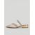 halpa Slingback-kengät-naisten muulit - elegantit teräväkärkiset verkkokorkokengät, joissa kaksi strassikiviä, matalat korkokengät samppanjanvärisenä kultaisena lomakeskusiltaan, cocktail-juhliin, häävieraisiin