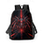 abordables Mochilas para Niños y Adolescentes-Mochila infantil Cyber ​​Spider de 3 piezas, mochila escolar ligera de poliéster con gran capacidad y múltiples compartimentos, con bolsa térmica para el almuerzo. &amp;Estuche para lápices para la vuelta