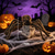 billiga Trädgård &amp; Gård-Halloween jätte spindel utomhusdekorationer stor falsk hårig läskig pälsklädd rekvisita utomhus trädgård obehaglig dekor