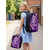 abordables Mochilas para Niños y Adolescentes-Conjunto de mochila infantil con estampado de gato y galaxia, mochila escolar ligera de poliéster con bolsa para el almuerzo. &amp;Estuche para lápices, juego de 4 piezas con múltiples bolsillos y gran
