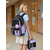 preiswerte Kinder- und Teenager-Rucksäcke-3-teiliges Rucksackset für Mädchen, verschiedene Farben, wasserabweisendes Polyester, geräumiger Rucksack mit mehreren Fächern, inklusive Lunchtasche, Federmäppchen und gepolsterten Tragegurten