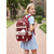 preiswerte Kinder- und Teenager-Rucksäcke-Mädchen-Schulrucksack, mehrfarbiger, wasserabweisender Polyester-Rucksack, geräumiger Rucksack mit vielen Fächern und Gepäckgurt für Grundschule, Mittelschule und Campus &amp; reisen
