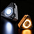 cheap Plug-in Night Light-Magnetic LED Camping Lantern, Multifunctional Triangle COB Dual Light Source Work Light, Portable USB Rechargeable Touch Sensor Night Light, Reading Desk Lamp for Student Study &amp; Baby Room
