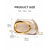 economico Clutch e borsette da sera-Pochette da sera da donna in acrilico con catena, borsetta minaudiere di design perfetta per invitate a matrimoni, cocktail party, cene, banchetti ed eventi estivi.