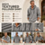 economico Camicie Popover da Uomo-Per uomo Camicia Camicia casual Camicia di Velluto a Coste Blu Bianco Blu marino Grigio scuro Manica Lunga Semplice Con Cappuccio Casuale Quotidiano Con cappuccio Abbigliamento Elastene Spandex