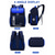 baratos Mochilas para Crianças e Adolescentes-Mochila infantil refletora, várias cores, resistente à água, em poliéster, mochila escolar com vários compartimentos e grande capacidade para meninos e meninas, ideal para volta às aulas, esportes e