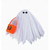 cheap Halloween Pet Costume-Halloween Porch Goose Outfit Spooky Ghost Costume With Pumpkin Bag For 24 Inch Lawn Goose Statue