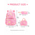 preiswerte Kinder- und Teenager-Rucksäcke-3-teiliges Rucksack-Set für Mädchen in Pastellfarben mit Ombré-Galaxy-Muster, leichter, geräumiger Schulrucksack mit mehreren Fächern und isolierter Lunchtasche &amp;Federmäppchen, verschiedene Farben für