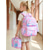 preiswerte Kinder- und Teenager-Rucksäcke-3-teiliges Rucksackset für Mädchen mit Sternenmuster, wasserabweisendes Polyester, großer Stauraum, mehrere Fächer, inklusive Lunchtasche und Federmäppchen &amp;Gepolsterte Tragegurte für Schule,