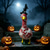 olcso Halloween kisállat jelmez-halloweeni 68 cm-es tornácos lúd jelmez, múmia jelmez, ijesztő házilúd dekoráció, horror udvari lúd ruhák