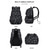 preiswerte Kinder- und Teenager-Rucksäcke-Rucksackset für Mädchen mit Schleifenmuster, 3-teiliges, wasserabweisendes Polyester-Schulrucksackset in verschiedenen Farben, geräumiger Rucksack mit mehreren Fächern und Lunchtasche &amp;Federmäppchen