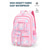 voordelige Kinderen en Tiener Rugzakken-Rugzak voor meisjes met eenhoornmotief, pastelkleurige schooltas met kleurverloop, waterbestendig polyester, grote capaciteit, meerdere compartimenten, ideaal voor de start van het schooljaar.