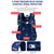 preiswerte Kinder- und Teenager-Rucksäcke-Kinderrucksack mit Flugzeugmuster, wasserabweisender Polyester-Schulrucksack in verschiedenen Farben &amp;Muster, 2 Größen, geräumiger Rucksack mit mehreren Fächern für Jungen und Mädchen – ideal für