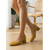 abordables Zapatos de salón de tacón ancho-Zapatos de tacón de punto amarillos para mujer: cómodos zapatos sin cordones con punta cuadrada y tacón bajo de bloque, ideales para ir a la oficina a diario o caminar todo el día.