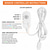 رخيصةأون أضواء شريط USB-شريط إضاءة بمستشعر حركة، شريط إضاءة LED بمستشعر USB بجهد 5 فولت، يعمل بالبطارية، شريط إضاءة LED مقاوم للماء بلون أبيض دافئ مع مؤقت إيقاف تشغيل تلقائي للخزانة والمطبخ والسلالم