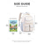 abordables Mochilas para Niños y Adolescentes-Mochila escolar para niña, mochila de poliéster resistente al agua con funda para carrito, mochila infantil de gran capacidad con múltiples bolsillos para primaria, ideal para viajes. &amp;regreso a