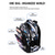 preiswerte Kinder- und Teenager-Rucksäcke-3-teiliges Fußballrucksack-Set für Jungen, mehrfarbiger Fußballprint, wasserabweisendes Polyester, großer Rucksack mit Lunchtasche &amp;Federmäppchen für Schulanfang, Sport &amp; reisen