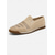 billiga Slip-On vardagsskor-Herr Fritidsskor för män Promenad Ledigt Stickad PU Läder Bekväm Halksäker Andningsfunktion Loafers Kaki Vit Sommar Vår Höst