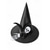 abordables Accessoires d'Halloween-Chapeau de sorcière pour femme en polyester imprimé tête de mort, idéal pour Halloween, les fêtes, le cosplay, les maisons hantées, les déguisements de sorcière, le carnaval, les spectacles et les