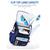 baratos Mochilas para Crianças e Adolescentes-Mochila infantil refletora, várias cores, resistente à água, em poliéster, mochila escolar com vários compartimentos e grande capacidade para meninos e meninas, ideal para volta às aulas, esportes e