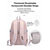 preiswerte Kinder- und Teenager-Rucksäcke-Mädchenrucksack in Unifarben, wasserabweisender Polyester-Schulrucksack in verschiedenen Farben, geräumiger Rucksack mit mehreren Fächern und Gepäckgurt für Schule und Uni &amp; reisen