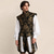 economico Outfit-Set Retrò Vintage Tudor Pantaloni Gilet Camicia Principe Jacquard Costume Per uomo Reale Halloween Carnevale Mascherata Performance Festa / Sera Fiera Rinascimentale Adulti Gilet Camicia Pantaloni