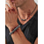 cheap Halloween Accessories-Men's Alloy Skeleton Spine Necklace and Bracelet Set, Gothic Dragon Bone Design Jewelry Set for Rock, Motorcycle, Halloween Party, Casual Street Style and Dark Fashion Accessories