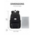 baratos Mochilas para Crianças e Adolescentes-Mochila escolar, várias cores, resistente à água, em poliéster, com alça para bagagem, mochila grande com vários compartimentos para livros, ideal para volta às aulas, faculdade e viagens. &amp;uso diário