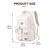 abordables Mochilas para Niños y Adolescentes-Mochila escolar para niña, mochila de poliéster resistente al agua con funda para carrito, mochila infantil de gran capacidad con múltiples bolsillos para primaria, ideal para viajes. &amp;regreso a