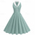 cheap Dresses-1950s Retro Vintage Rockabilly Midi Dress Flare Dress Sleeveless Fit and Flare Solid Color Fit &amp; Flare Fancy Dress Women's Music Festival Revival Tea Party Adults' Dress