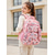 preiswerte Kinder- und Teenager-Rucksäcke-Mädchen-Rucksack-Set mit Graffiti-Print, 2-teilig, verschiedene Farben, leichter, wasserabweisender Polyester-Schulrucksack mit Federmäppchen, geräumiger Rucksack mit vielen Fächern für den Schulstart