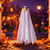 cheap Halloween Pet Costume-Halloween Porch Goose Outfit Spooky Ghost Costume With Pumpkin Bag For 24 Inch Lawn Goose Statue
