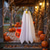 cheap Halloween Pet Costume-Halloween Porch Goose Outfit Spooky Ghost Costume With Pumpkin Bag For 24 Inch Lawn Goose Statue