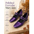 cheap Mary Jane Pumps-Women's Purple Patent Faux Leather Mary Jane Heels - Square Toe Double Strap Low Block Heel Shoes for Everyday Wear, Parties &amp; Festival Outfits