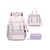 cheap Kids &amp; Teen Backpacks-Teen Girls Large Capacity School Backpack with Multi Pockets, Lightweight Waterproof Bookbag for Middle &amp; High School Students, Korean Style Aesthetic Campus Backpack